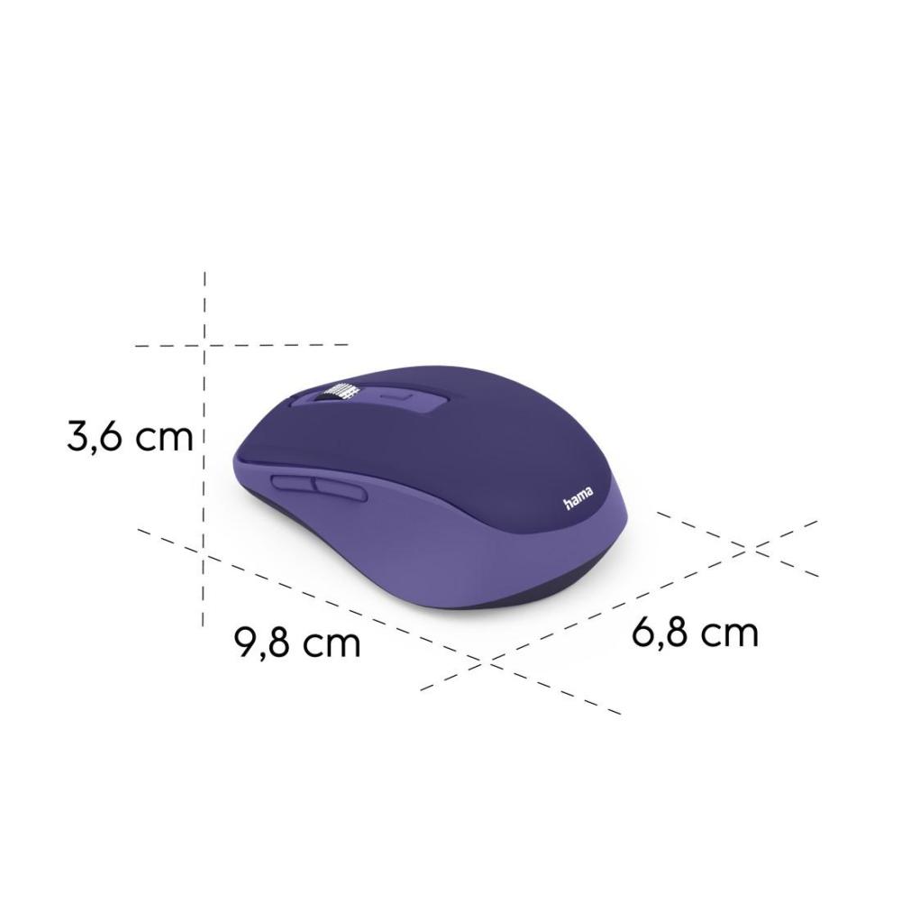 HAMA Безжична мишка „WM-450“, 2.4 GHz / Bluetooth, 7 бутона