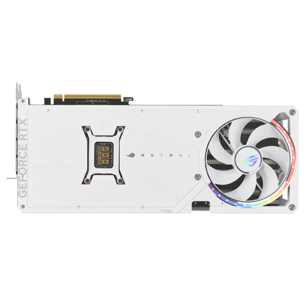 Видео карта ASUS ROG ASTRAL GeForce RTX 5080 White Edition OC 16GB GDDR7