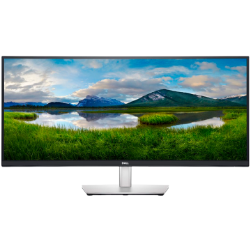 Монитор Dell P3424WE Curved USB-C Hub Monitor LED, 34", WQHD 3440x1440 60Hz, 21:9, 3800R, IPS