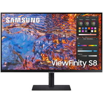 Монитор Samsung LS32B800PXPXEN HRM S80PB, 32'' UHD FLAT 16:9 (3840x2160) IPS 60Hz