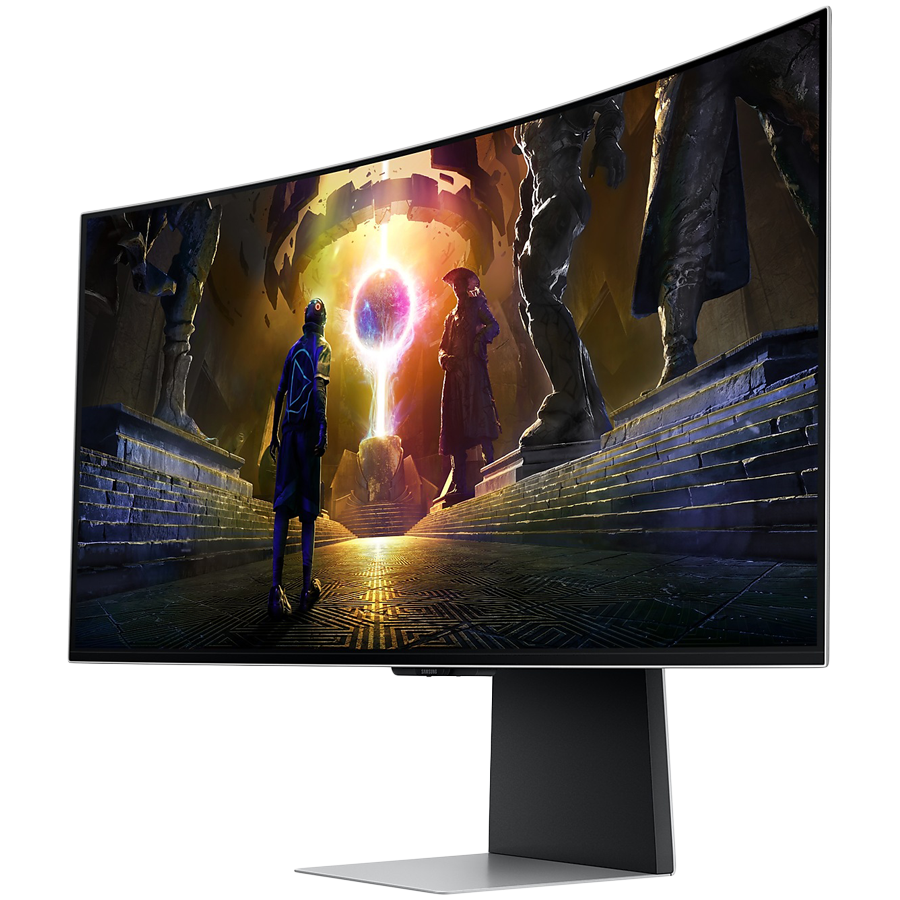 Монитор Samsung LS34DG850SUXDU Odyssey G85SD, 34"   Ultra WQHD Curved 1800R 21:9 (3440x1440) OLED 174Hz