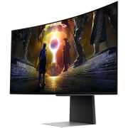 Монитор Samsung LS34DG850SUXDU Odyssey G85SD, 34"   Ultra WQHD Curved 1800R 21:9 (3440x1440) OLED 174Hz