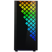 Кутия за компютър BITFENIX DAWN BK /3 SIDE TG