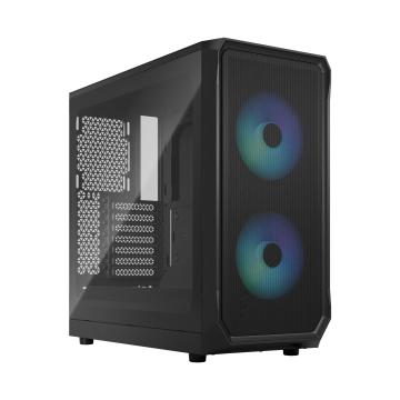 Кутия за компютър Fractal Design FOCUS 2 RGB BLK TG CLR TINT