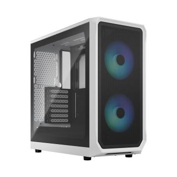 Кутия за компютър Fractal Design FOCUS 2 RGB WHI TG CLR TINT