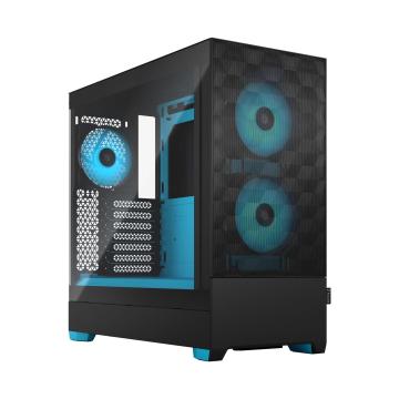 Кутия за компютър Fractal Design POP AIR RGB CYAN CORE TG CL