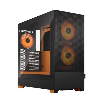 Кутия за компютър Fractal Design POP AIR RGB ORNG CORE TG CL