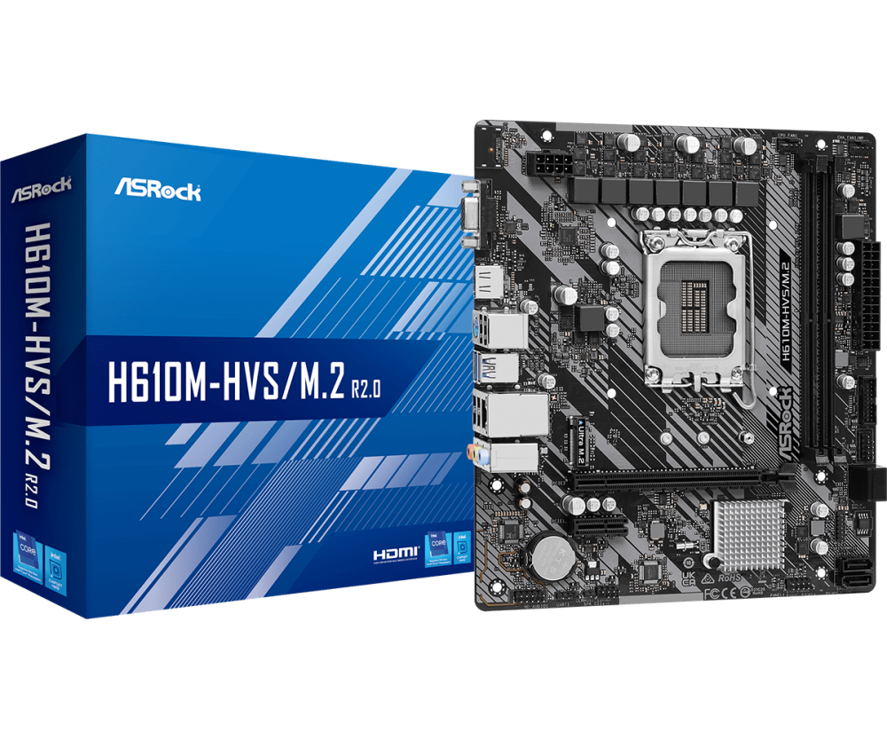 Дънна платка ASROCK H610M-HVS/M.2 R2.0
