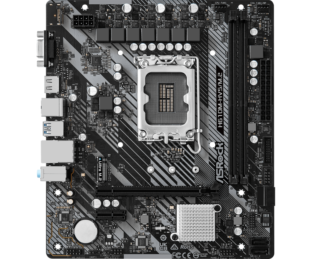 Дънна платка ASROCK H610M-HVS/M.2 R2.0