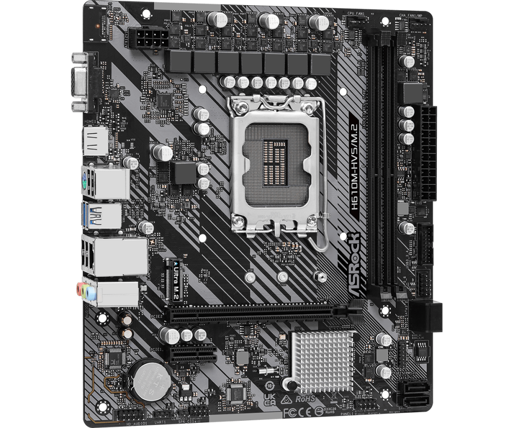 Дънна платка ASROCK H610M-HVS/M.2 R2.0