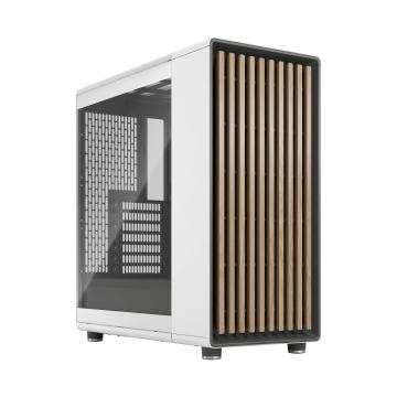 Кутия за компютър Fractal Design NORTH CHALK WHI TG LIGHT TH