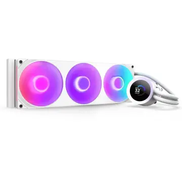 Охладител за процесор NZXT Kraken Plus 360 RGB LCD Display - White