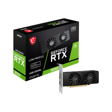 Видео карта MSI RTX3050 LP 6G OC