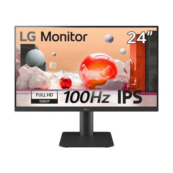 Монитор LG 24" 24MS550-B, FullHD, IPS, 100Hz