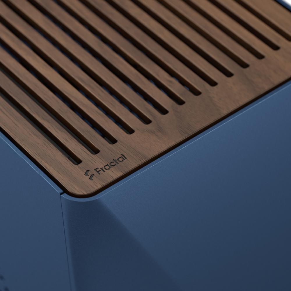 Кутия за компютър Fractal Design ERA 2 MITX MIDNIGHT BLUE
