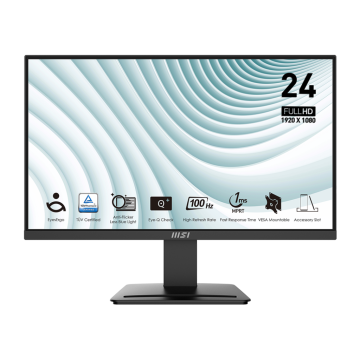 Монитор MSI 24`` PRO MP2412, VA, FHD, 100 Hz