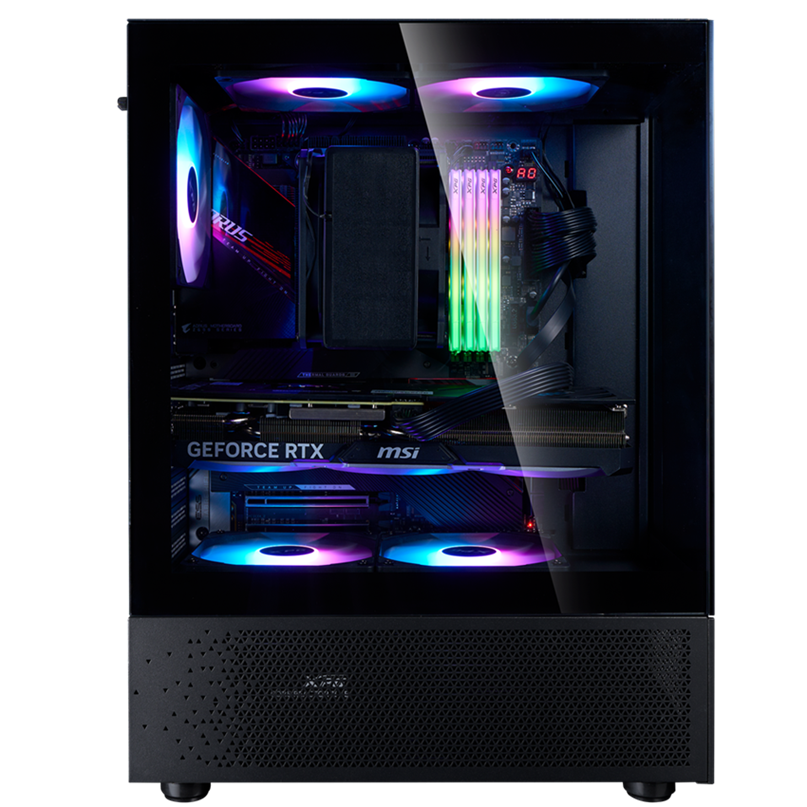 Кутия за компютър ADATA INVADER X MINI MT BLACK