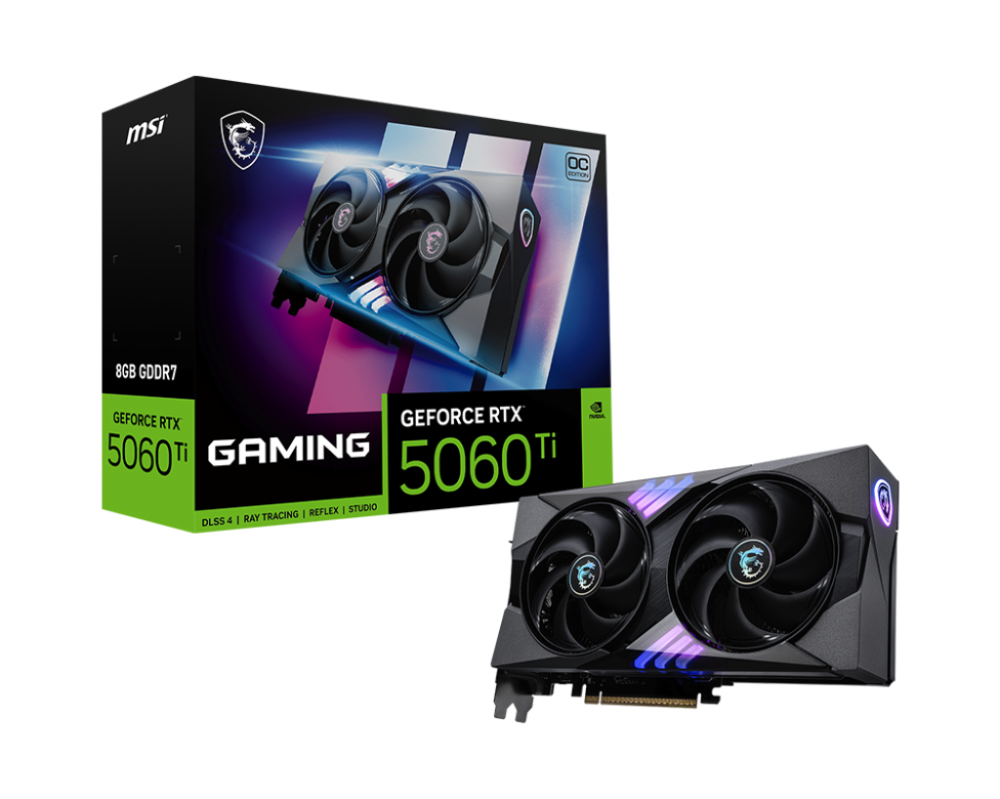 Видео карта MSI RTX5060TI 8G GAMING OC
