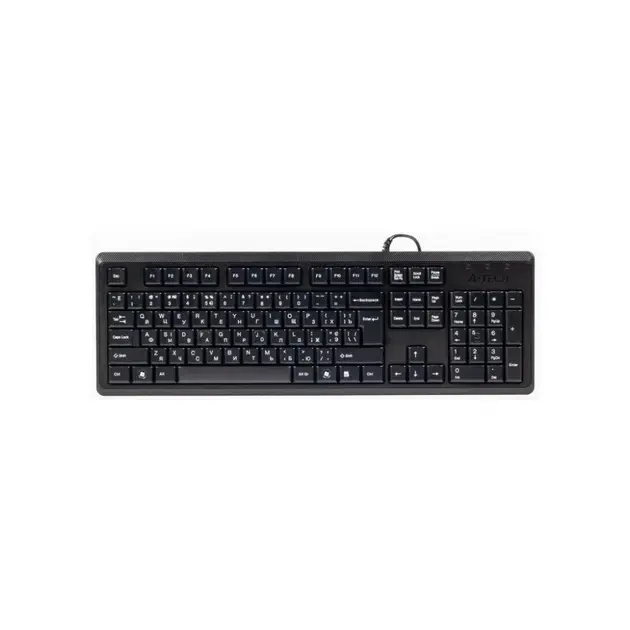 Жична клавиатура A4tech KR92, USB, Черна, кирилизирана