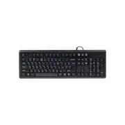 Жична клавиатура A4tech KR92, USB, Черна, кирилизирана