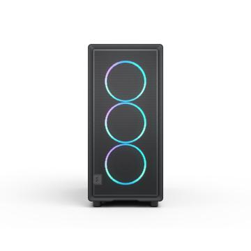 Кутия за компютър Fractal Design EPOCH BLACK TG RGB LIGHT TI