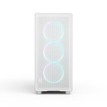 Кутия за компютър Fractal Design EPOCH WHITE TG RGB CLEAR TI