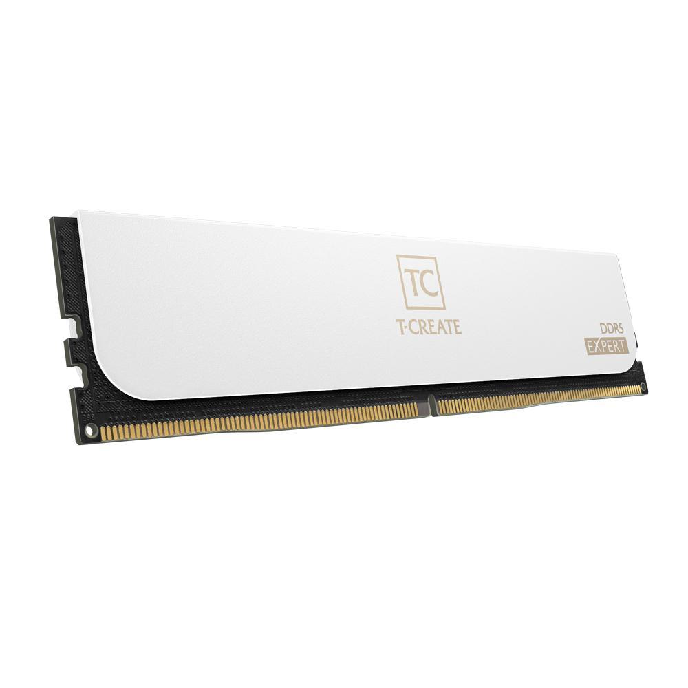 Памет Team Group T-CREATE EXPERT White DDR5 32GB(2x16GB) 6000MHz CL30