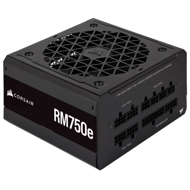 Power Supply Corsair RM750e, 80+ GOLD 750W, Fully Modular, ATX 3.0