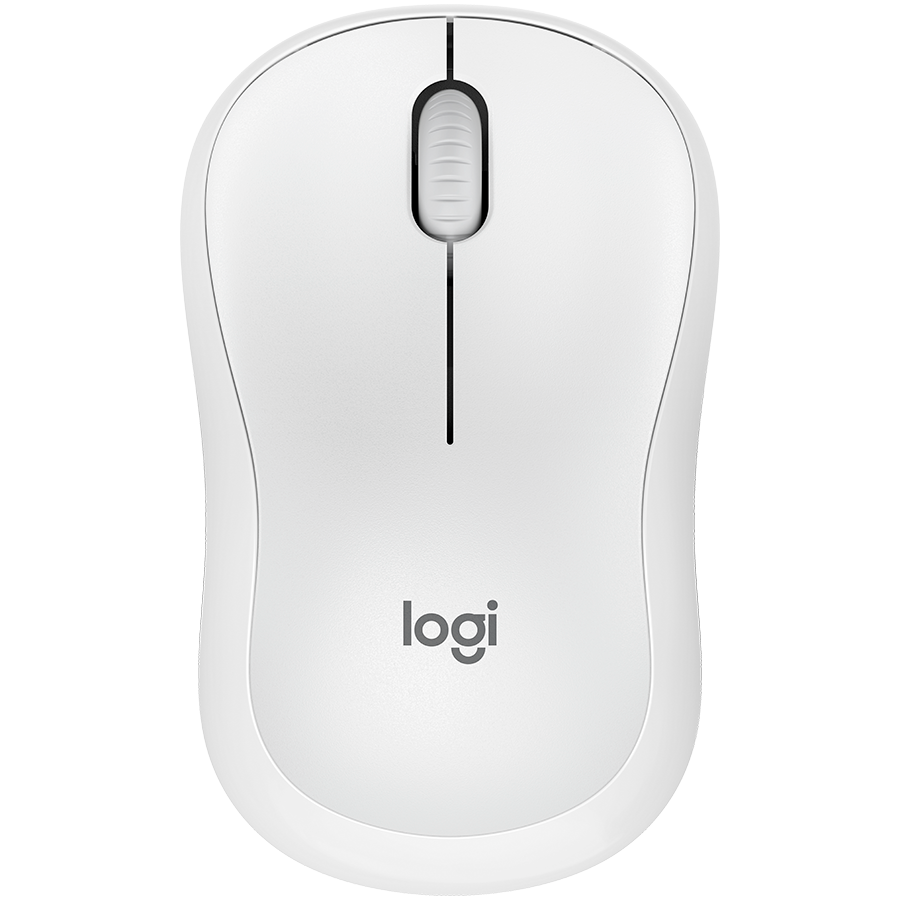 Безжична оптична мишка LOGITECH M240, Off-White