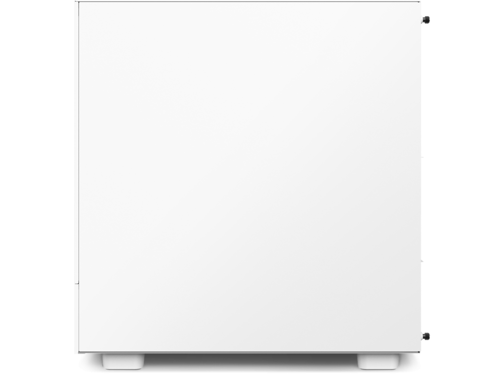 Кутия NZXT H5 Flow RGB Matte White, Mid-Tower