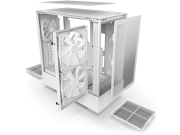 Кутия NZXT H5 Flow RGB Matte White, Mid-Tower
