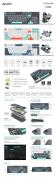 A4tech Fstyler FGS300 Panda Rock Механична TKLкирилизирана