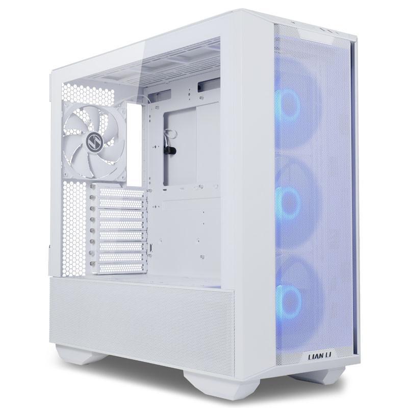 Кутия Lian-Li LANCOOL III RGB Mid-Tower, Tempered Glass, Бяла