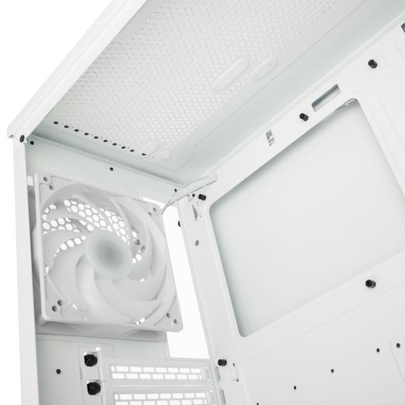 Кутия Kolink Unity Solar ARGB Mesh Mid-Tower, White