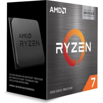 Процесор AMD Ryzen 7 5700X3D, 8 Cores, 3.0GHz (Up to 4.1GHz), 96MB, 105W, AM4