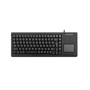Жична индустриална клавиатура CHERRY G84-5500 XS с тъч пад, черна