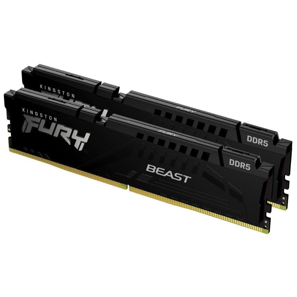 Памет Kingston FURY Beast Black 64GB(2x32GB) DDR5 5600MHz