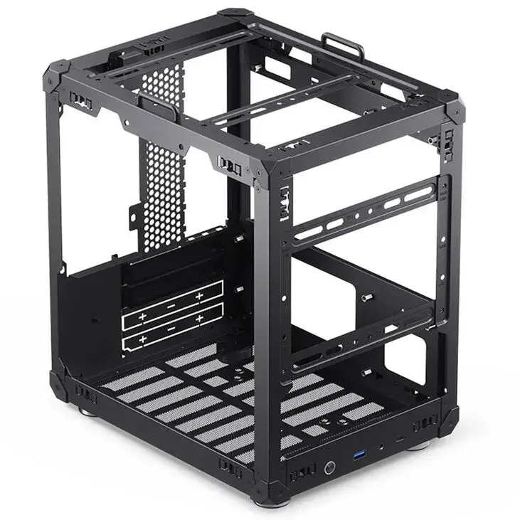 Кутия за компютър Jonsbo C6 Mesh, mATX, Black