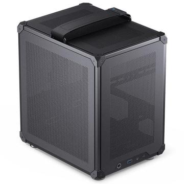Кутия за компютър Jonsbo C6 Mesh, mATX, Black