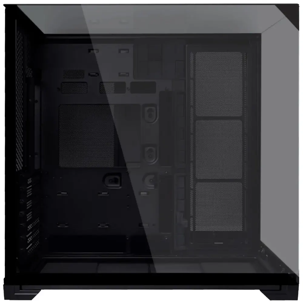 Кутия Lian Li O11 Vision Compact Mid-Tower, Tempered Glass, Черна