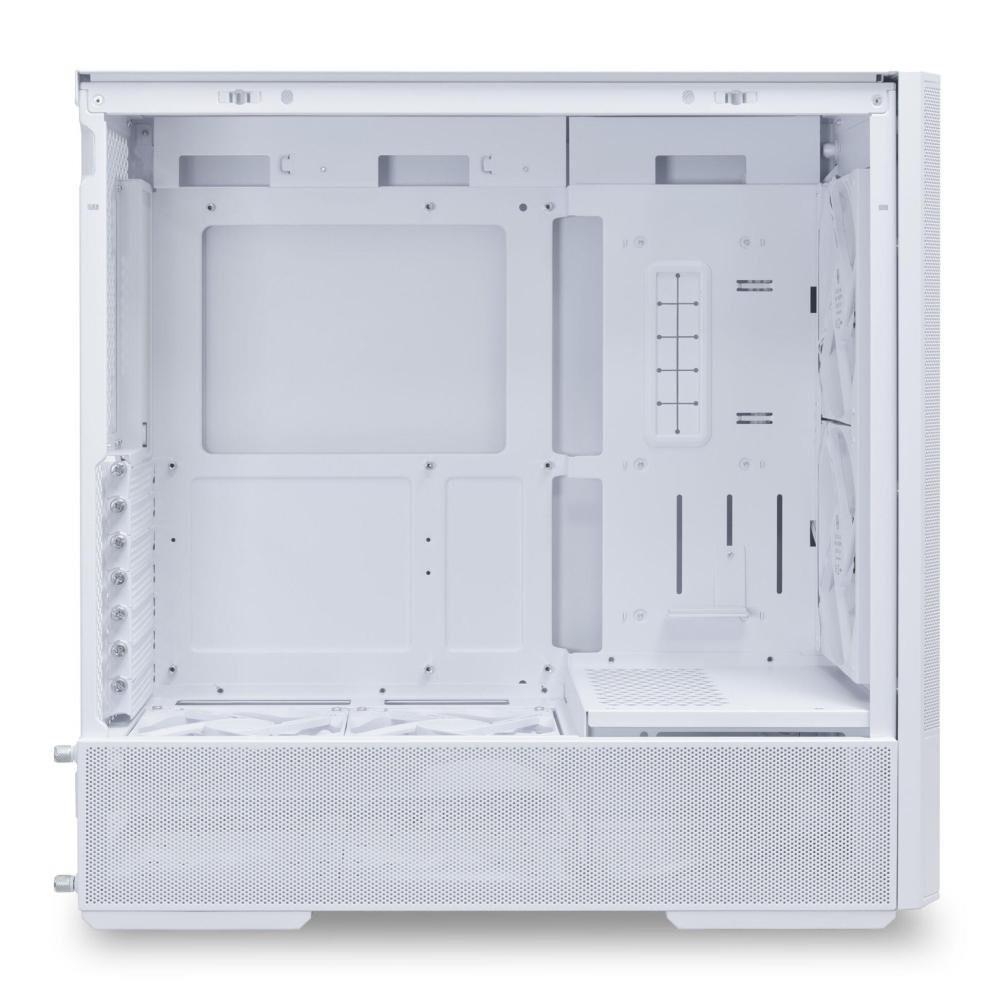 Кутия Lian Li LANCOOL 207 Mid-Tower, Tempered Glass, Бяло