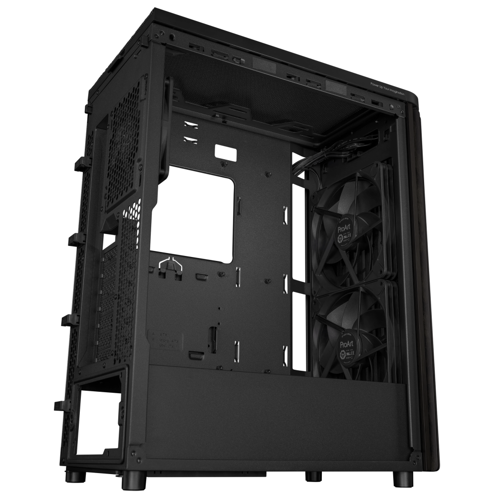 Кутия ASUS ProArt PA401 Wood Edition - Tempered Glass