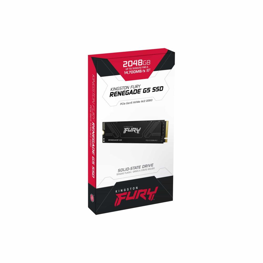 SSD Kingston Fury Renegade G5 NVMe M.2 PCIe 5.0 - 2TB